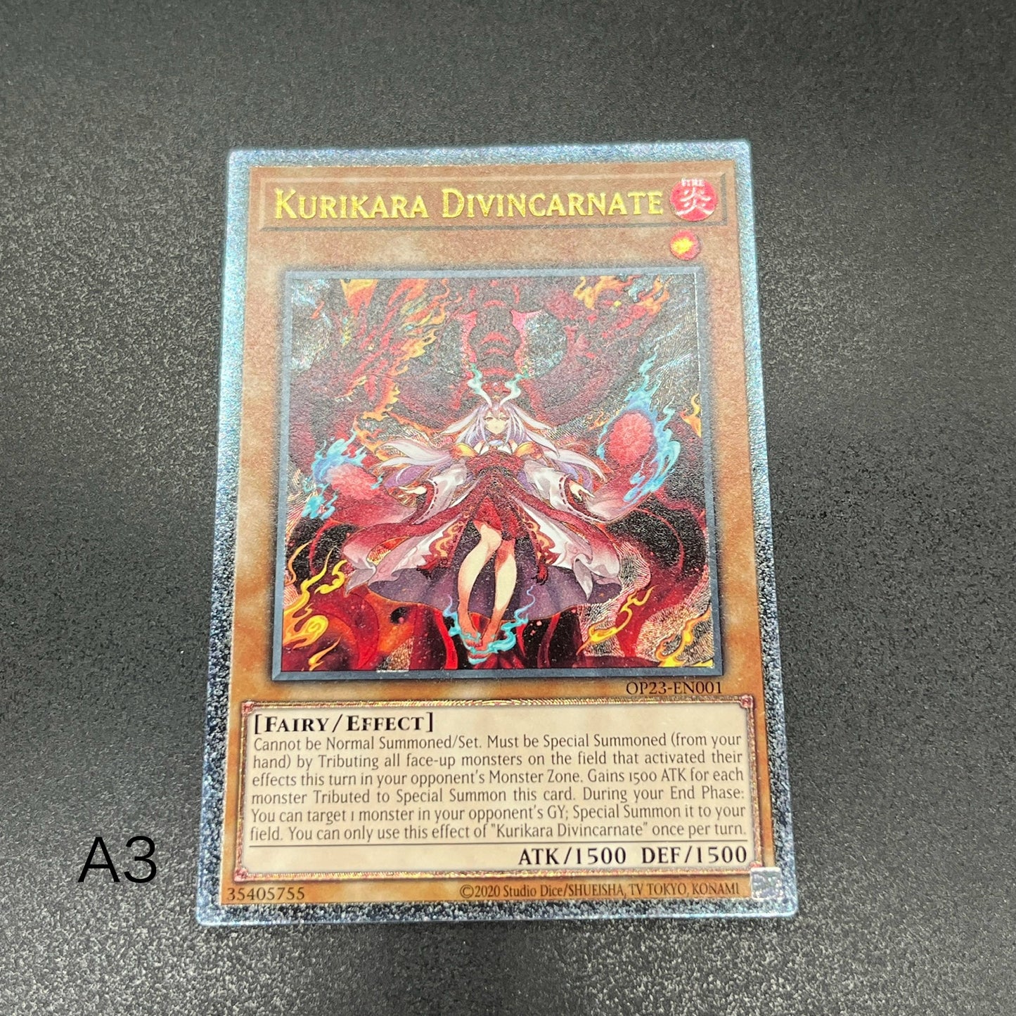 遊戯王 俱利伽羅天童/レリーフ/英語/EU