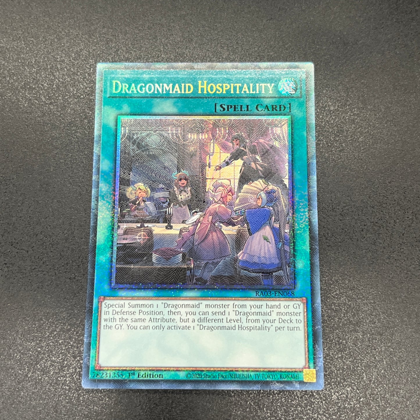 遊戯王 ドラゴンメイドのお心づくし/コレクターズ/英語/1st/EU