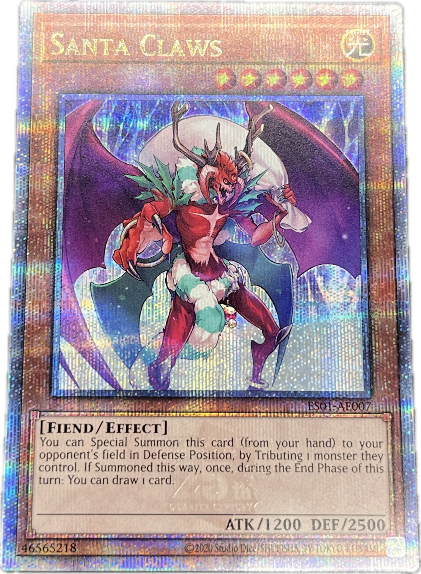 遊戯王 サタンクロース/クオシク/英語/泰亜版