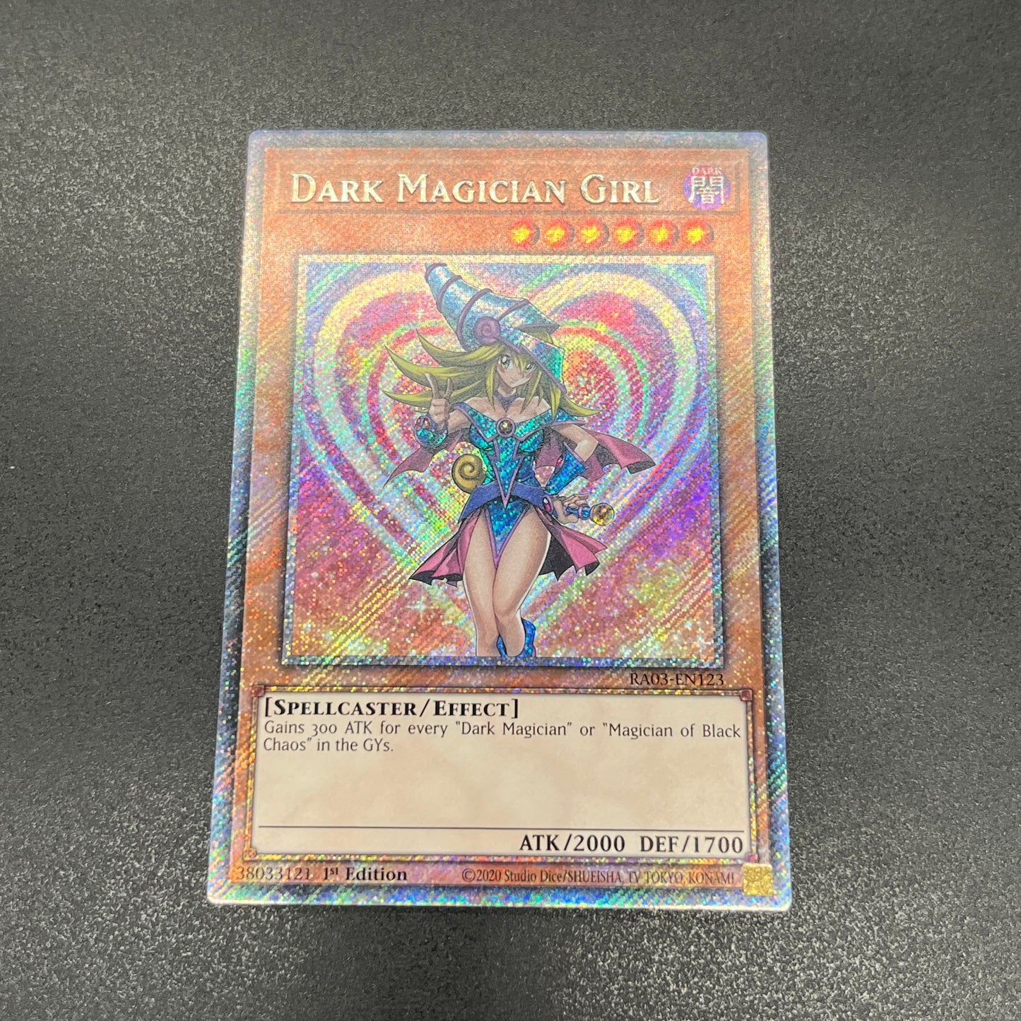 遊戯王 ブラック・マジシャン・ガール/プラチナ/英語/1st/EU