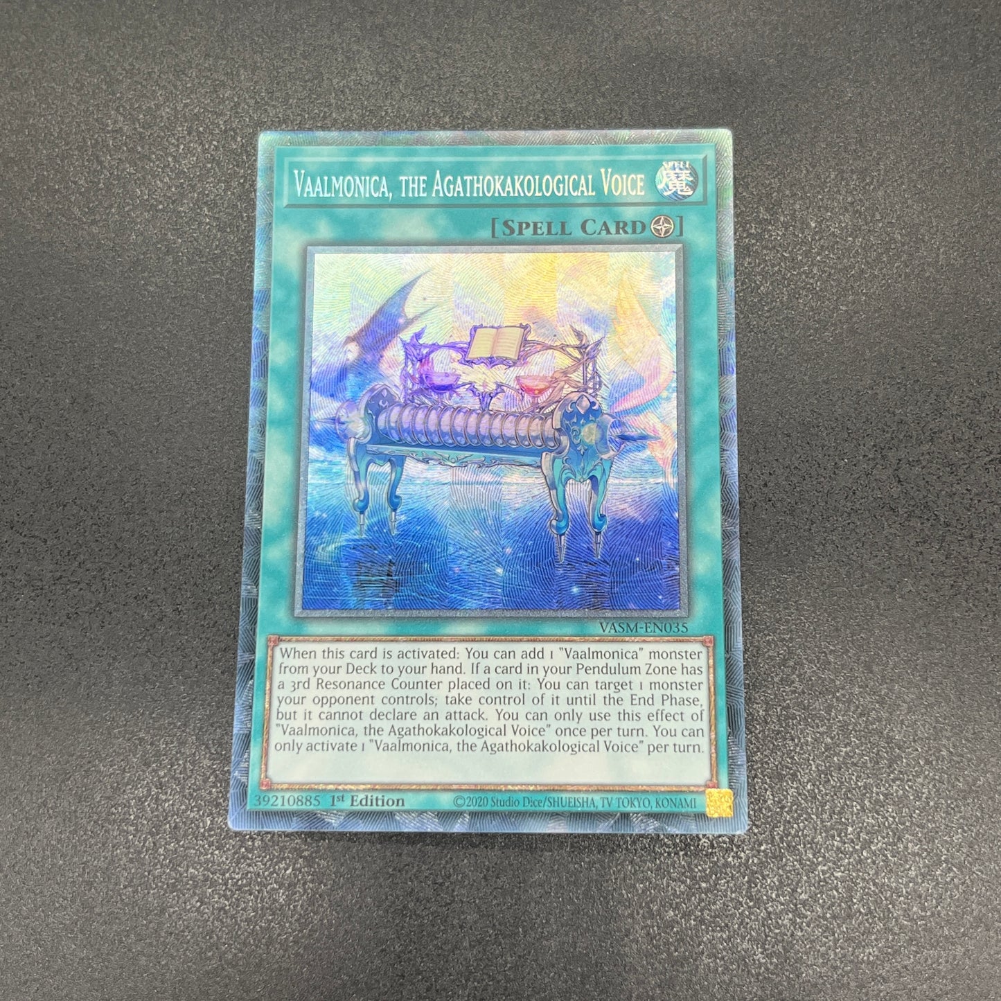 遊戯王 天魔の聲選器-『ヴァルモニカ』/コレクターズ/英語/1st/EU