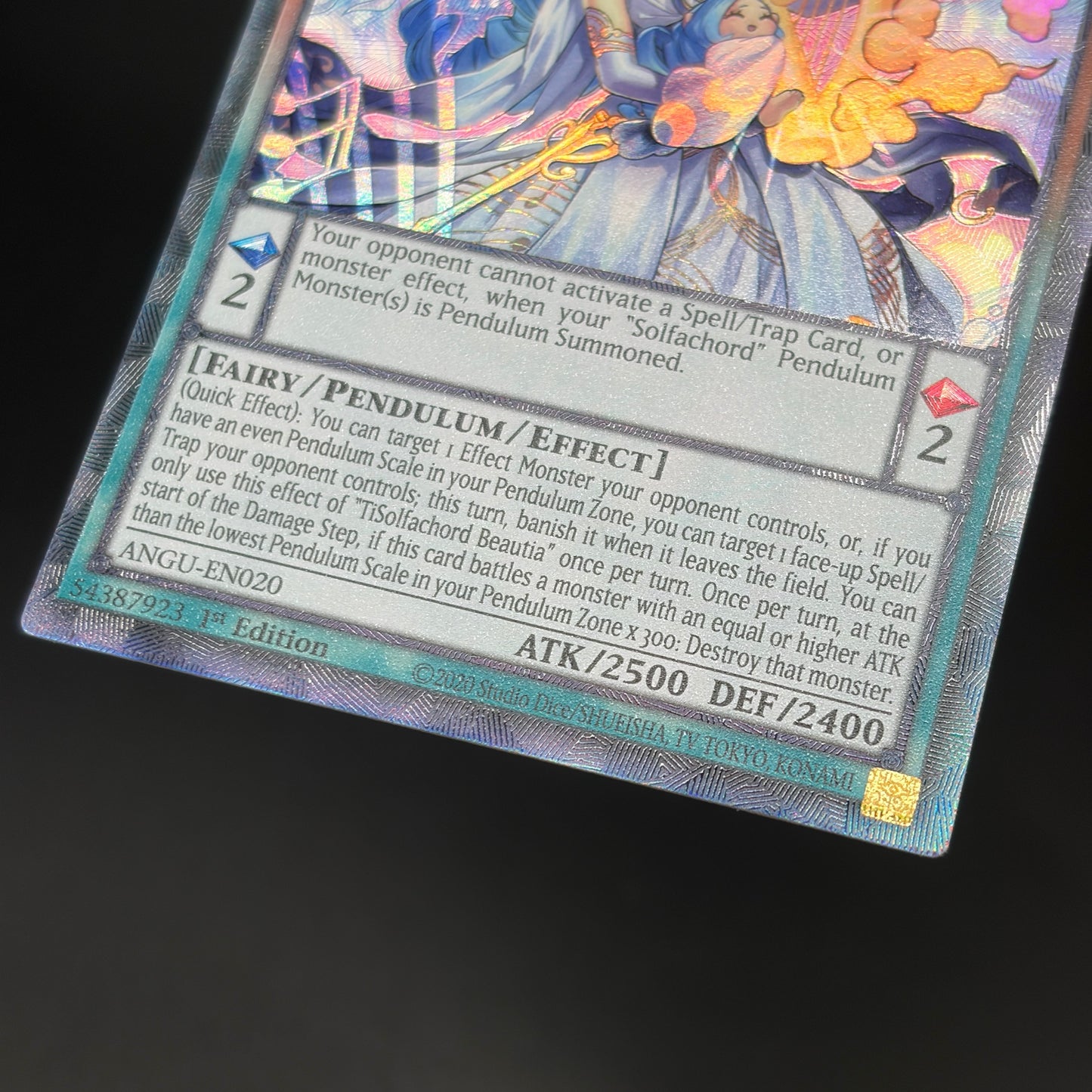 遊戯王 シドレミコード・ビューティア/コレクターズレア/英語/1st/EU