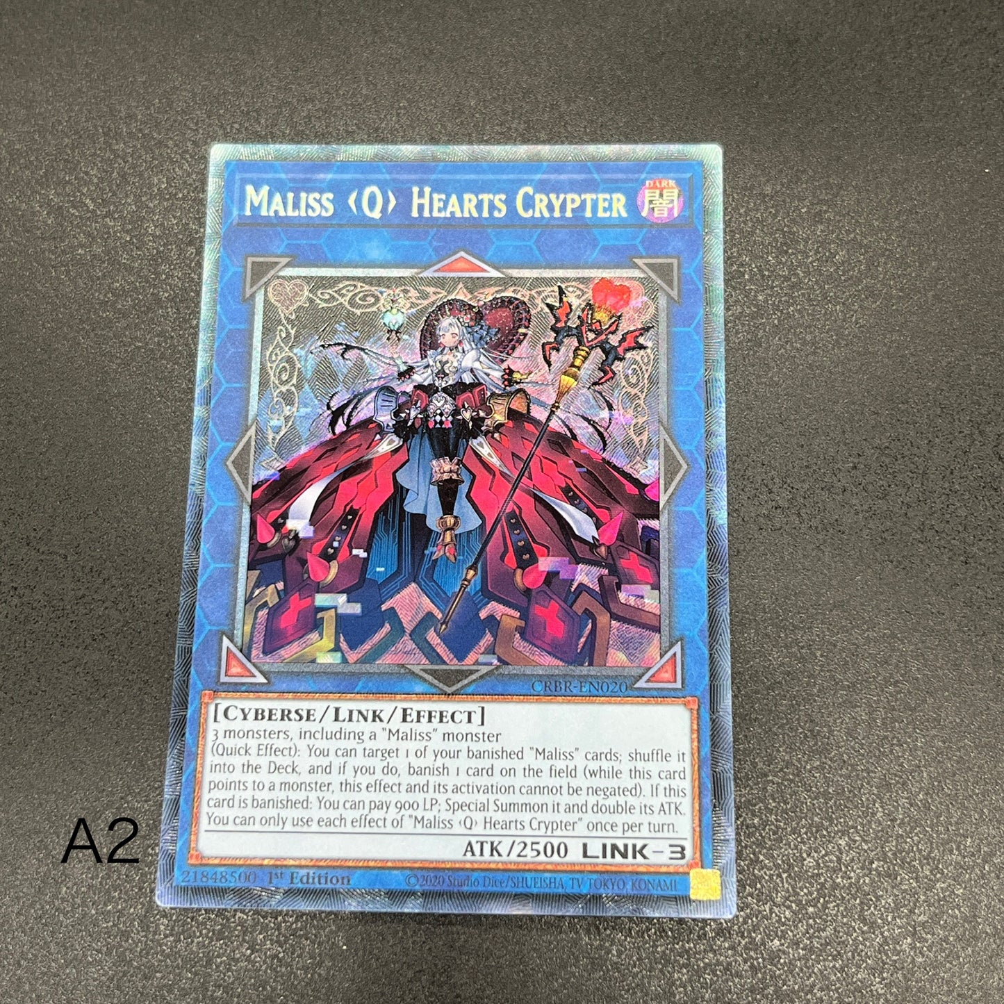 遊戯王 M∀LICE<Q>HEARTS OF CRYPTER/コレクターズ/英語/1st/EU