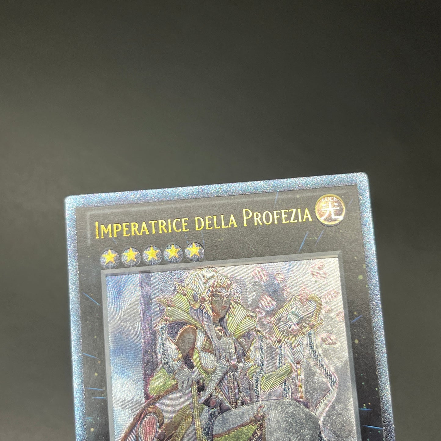 遊戯王 魔導皇聖 トリス/レリーフ/イタリア語/EU版