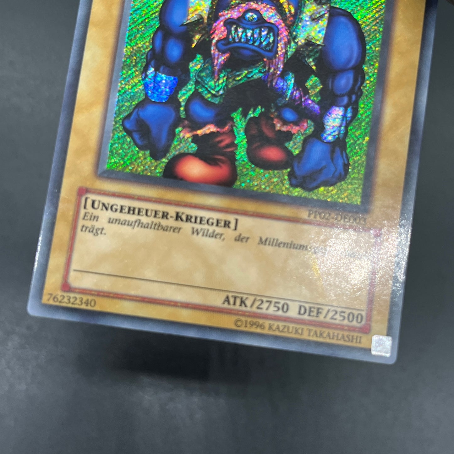 遊戯王 千年原人/シークレット/ドイツ