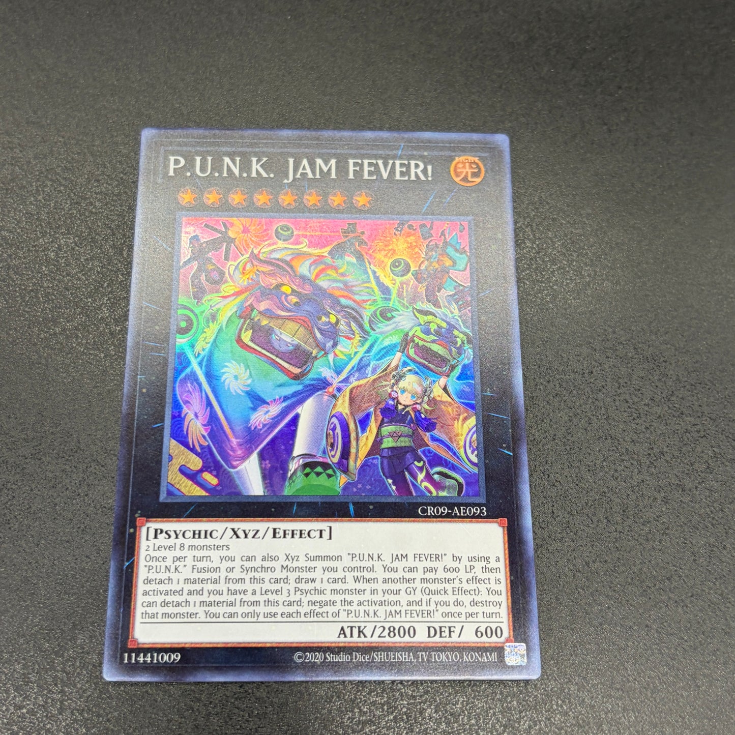 遊戯王 P.U.N.K.JAM FEVER!/スーパー/英語/泰亜版