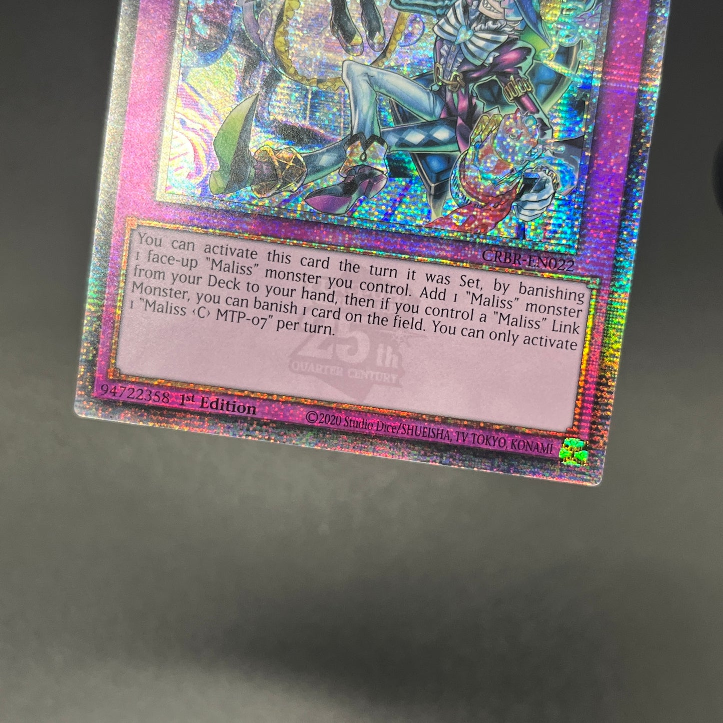 遊戯王 M∀LICE<C>MTP-07/クオシク/英語/1st/EU版