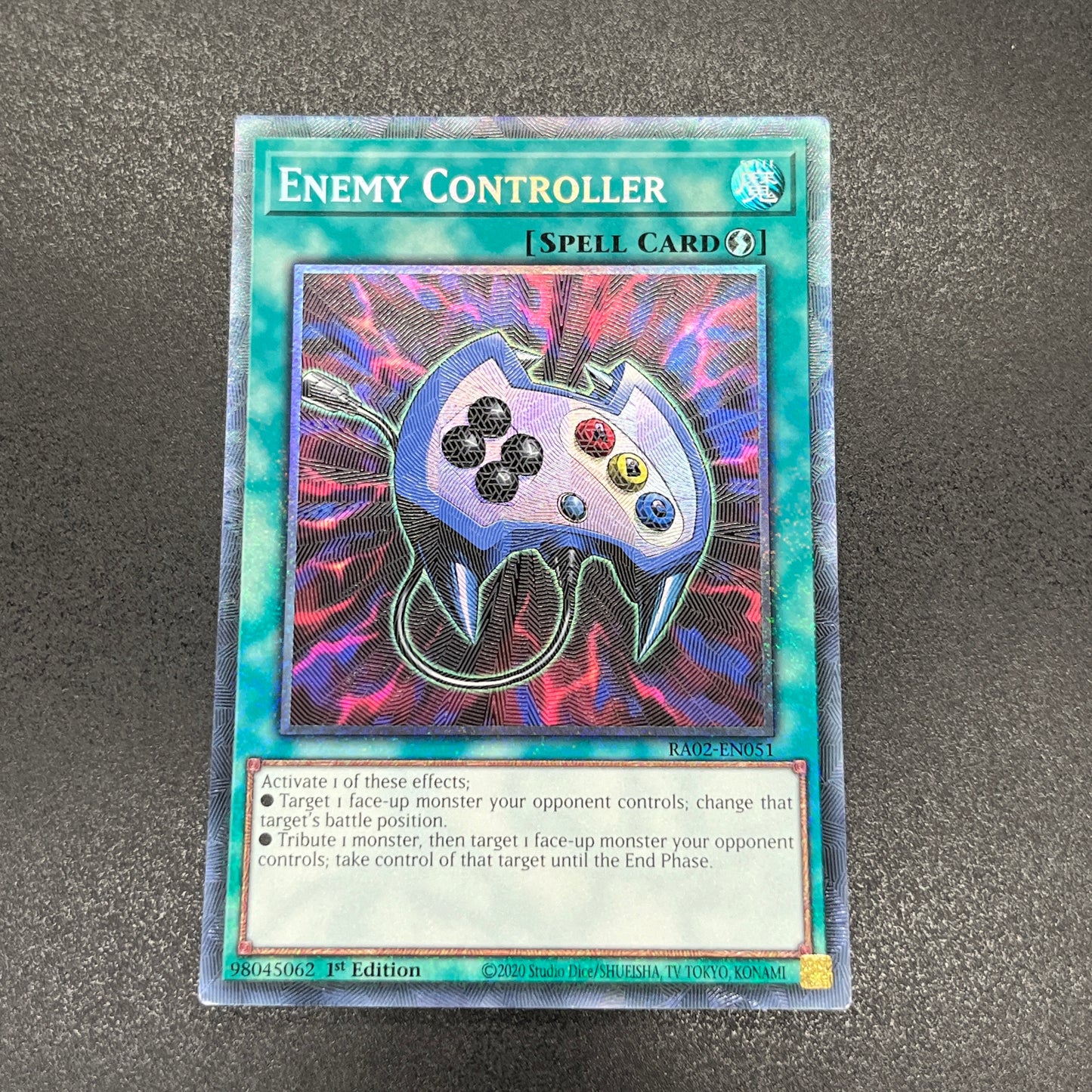 遊戯王 エネミーコントローラー/コレクターズ/英語/1st/EU版