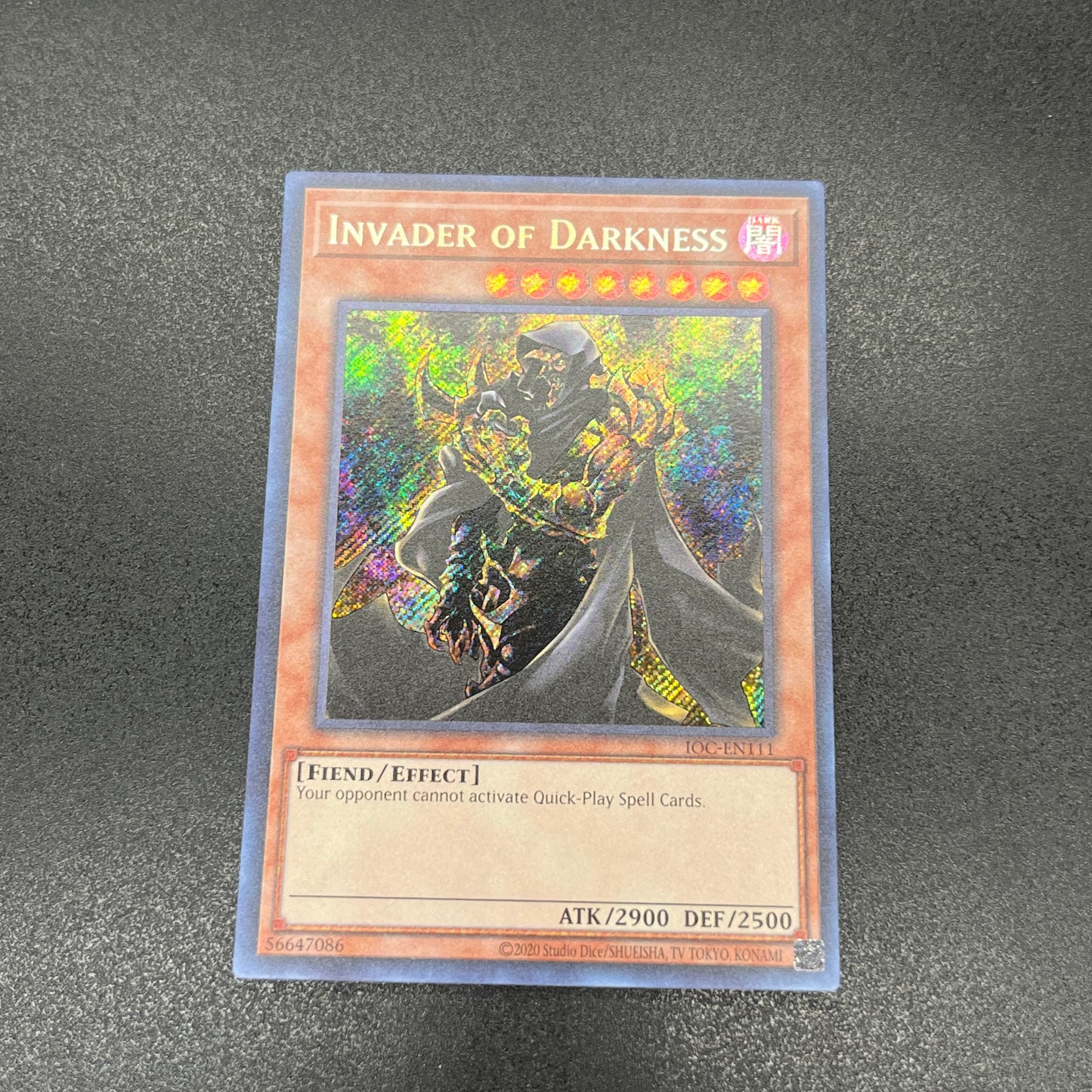 遊戯王 暗黒の侵略者/シークレット/英語