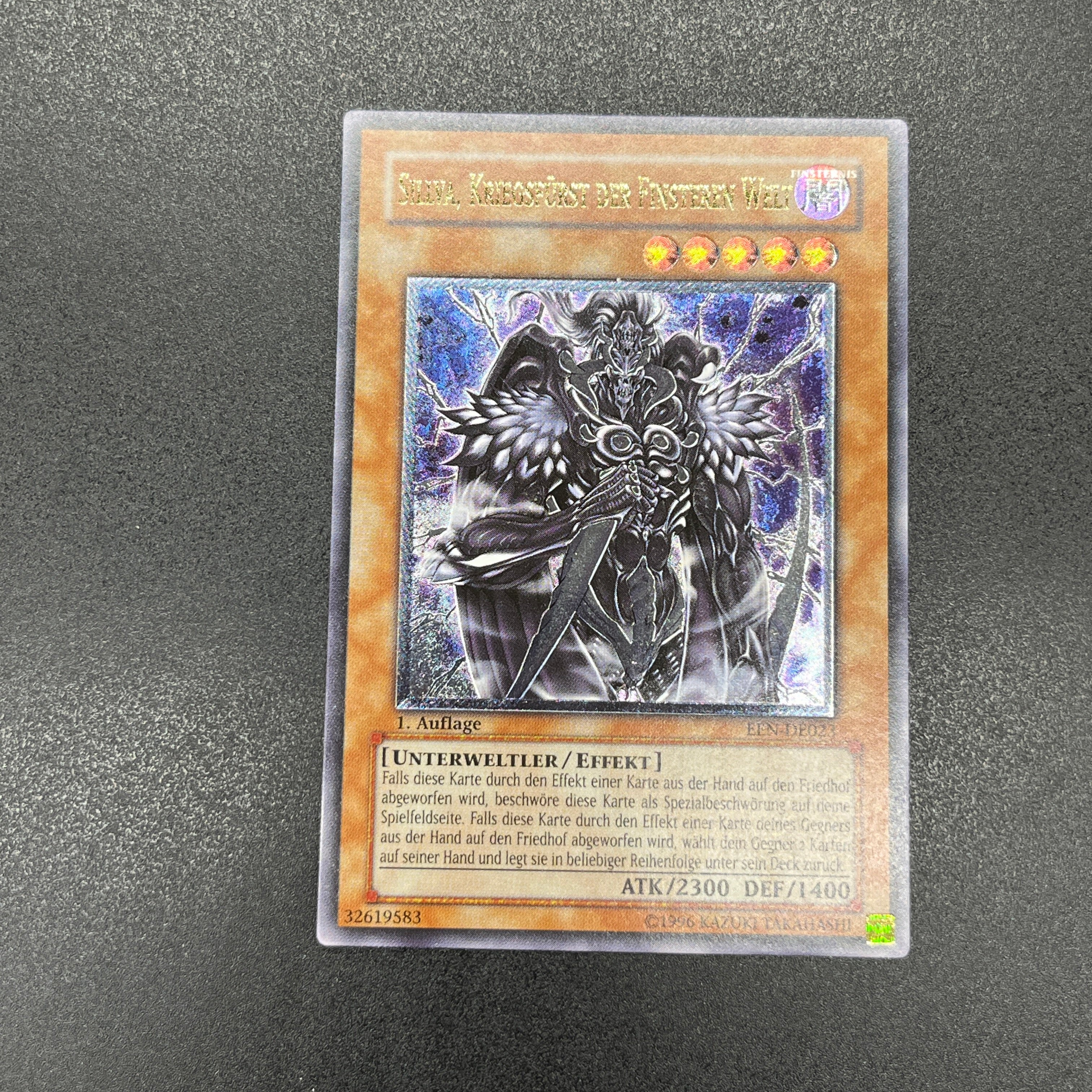 遊戯王 暗黒界の軍神 シルバ PSA10 北米アンリミ レリーフ - 遊戯王