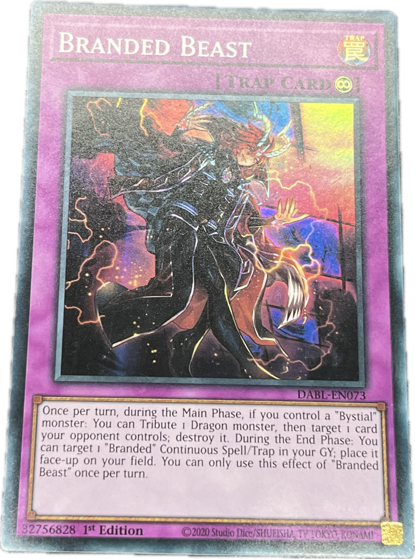 遊戯王 烙印の獣/スーパー/英語/1st