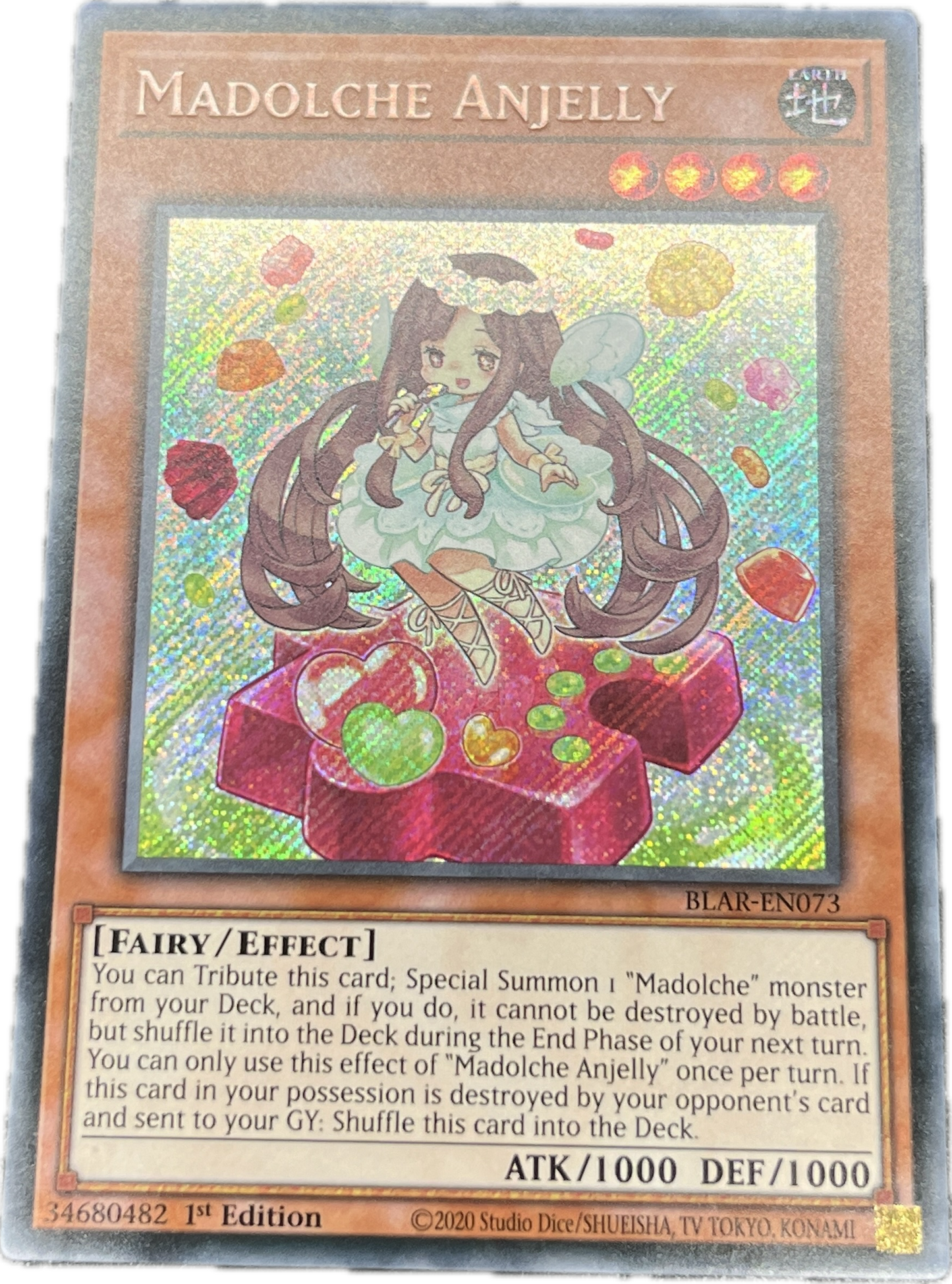 遊戯王 マドルチェ・エンジェリー/シークレット/英語/1st/EU