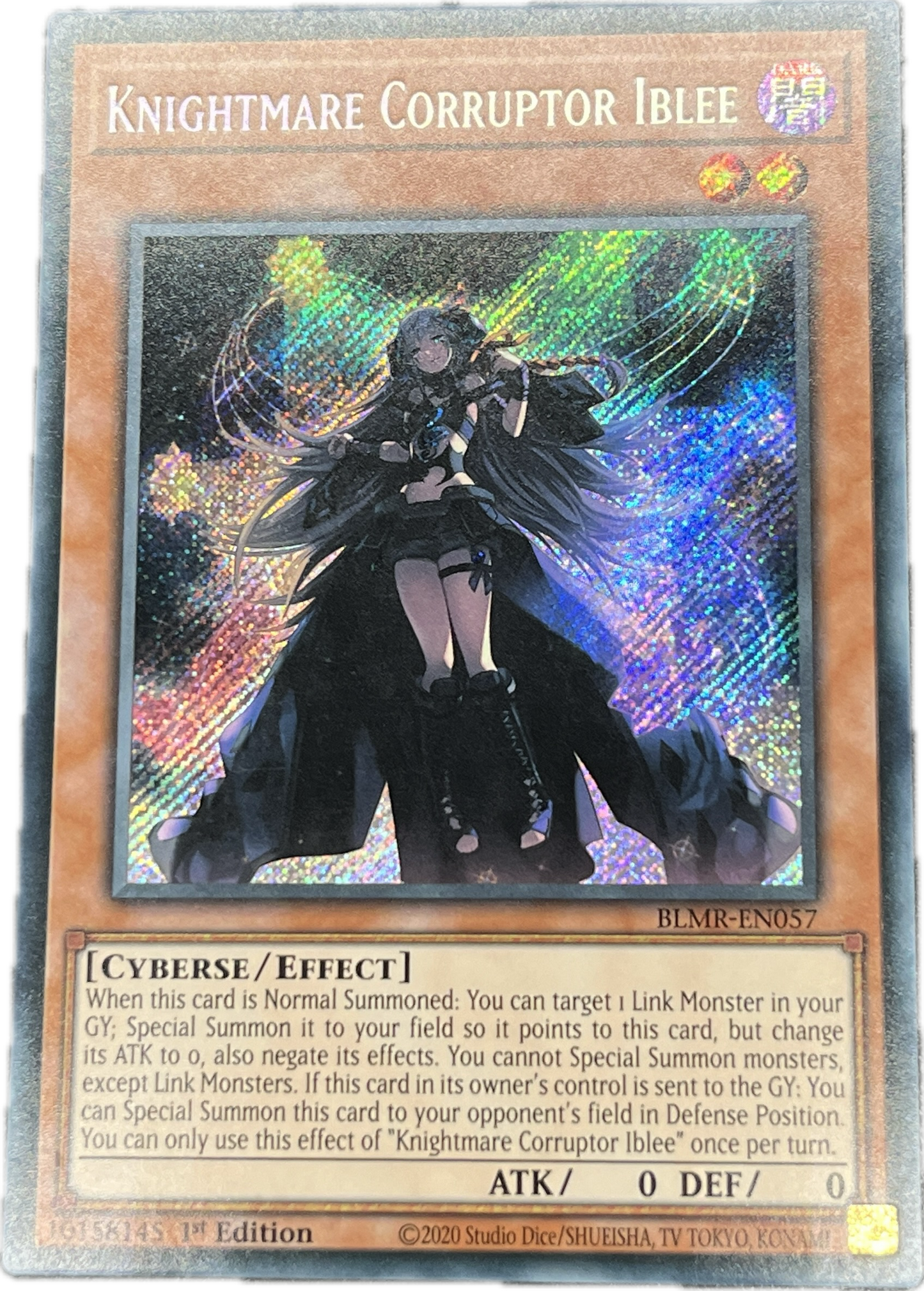 遊戯王 夢幻崩界イヴリース/シークレット/英語/1st