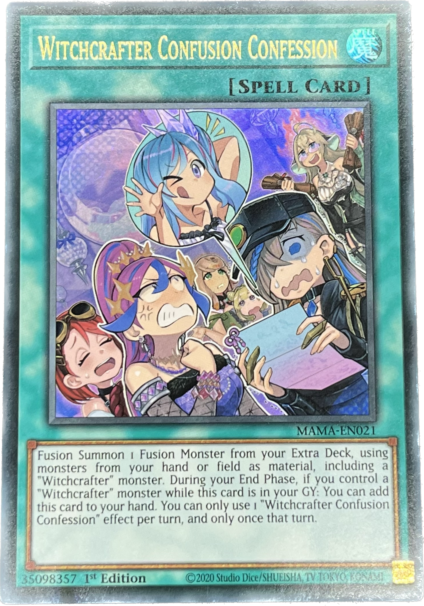 遊戯王 ウィッチクラフト・コンフュージョン/ウルトラ/英語/1st