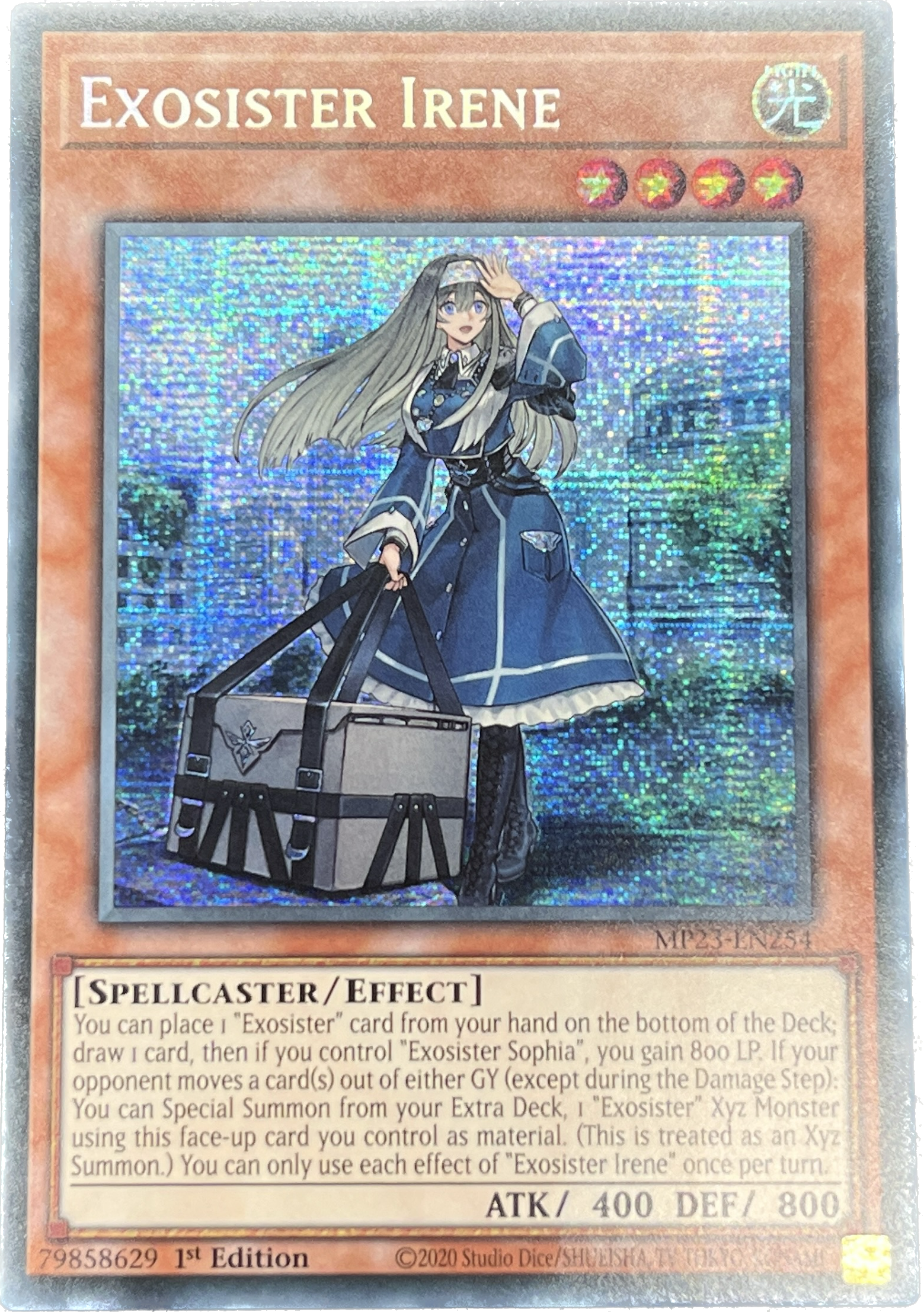 遊戯王 エクソシスター ジブリーヌ シークレットレア 未開封 遊戯王 エクソシスター ジブリーヌ シークレットレア 未開封