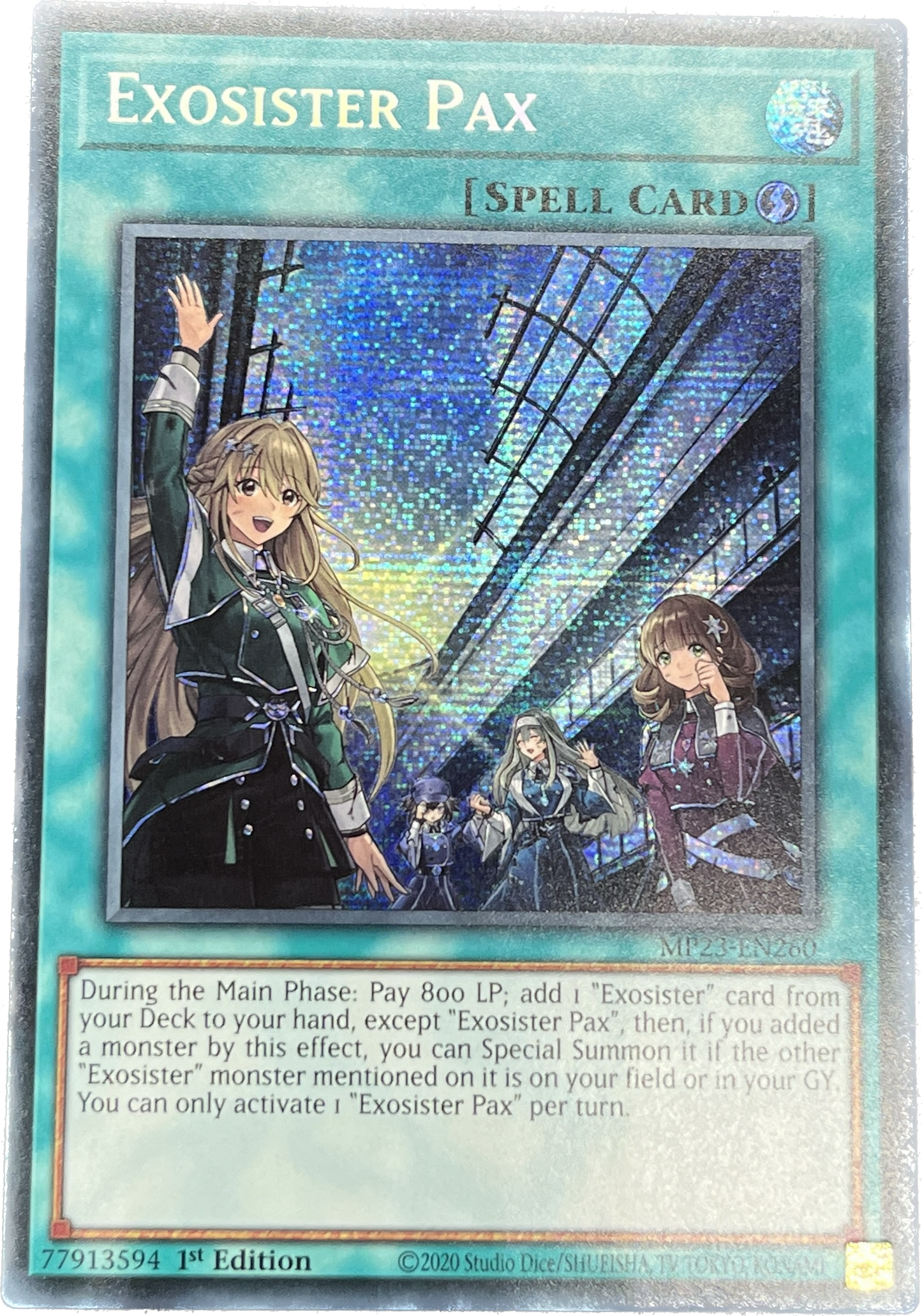 遊戯王 エクソシスター・パークス/シークレット/英語/1st