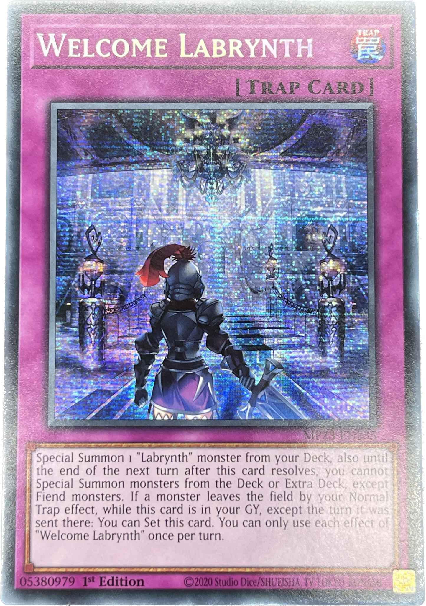 遊戯王 ウェルカム・ラビュリンス /シークレット/英語/1st