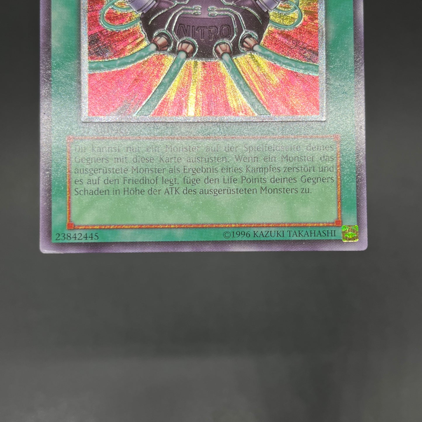 遊戯王 ニトロユニット/レリーフ/ドイツ語/1st/EU版