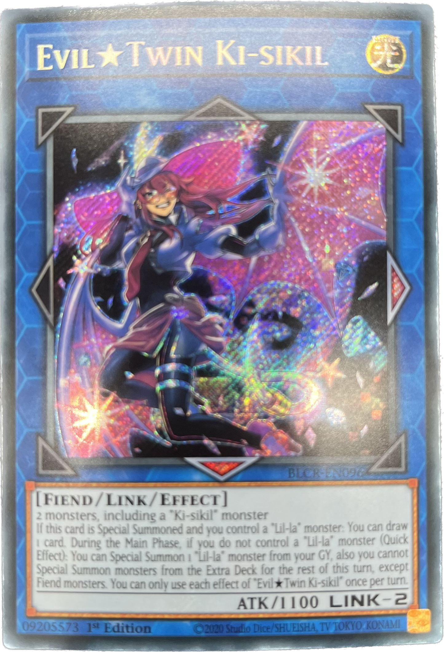 遊戯王 Evil★Twin キスキル/シークレット/英語/1st