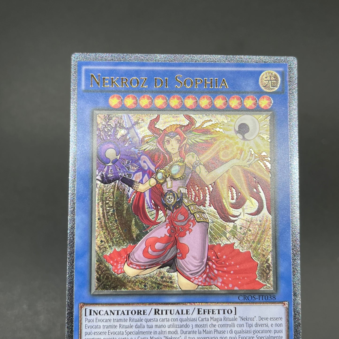 遊戯王 sophiaの影霊衣/レリーフ/イタリア語/1st/EU版