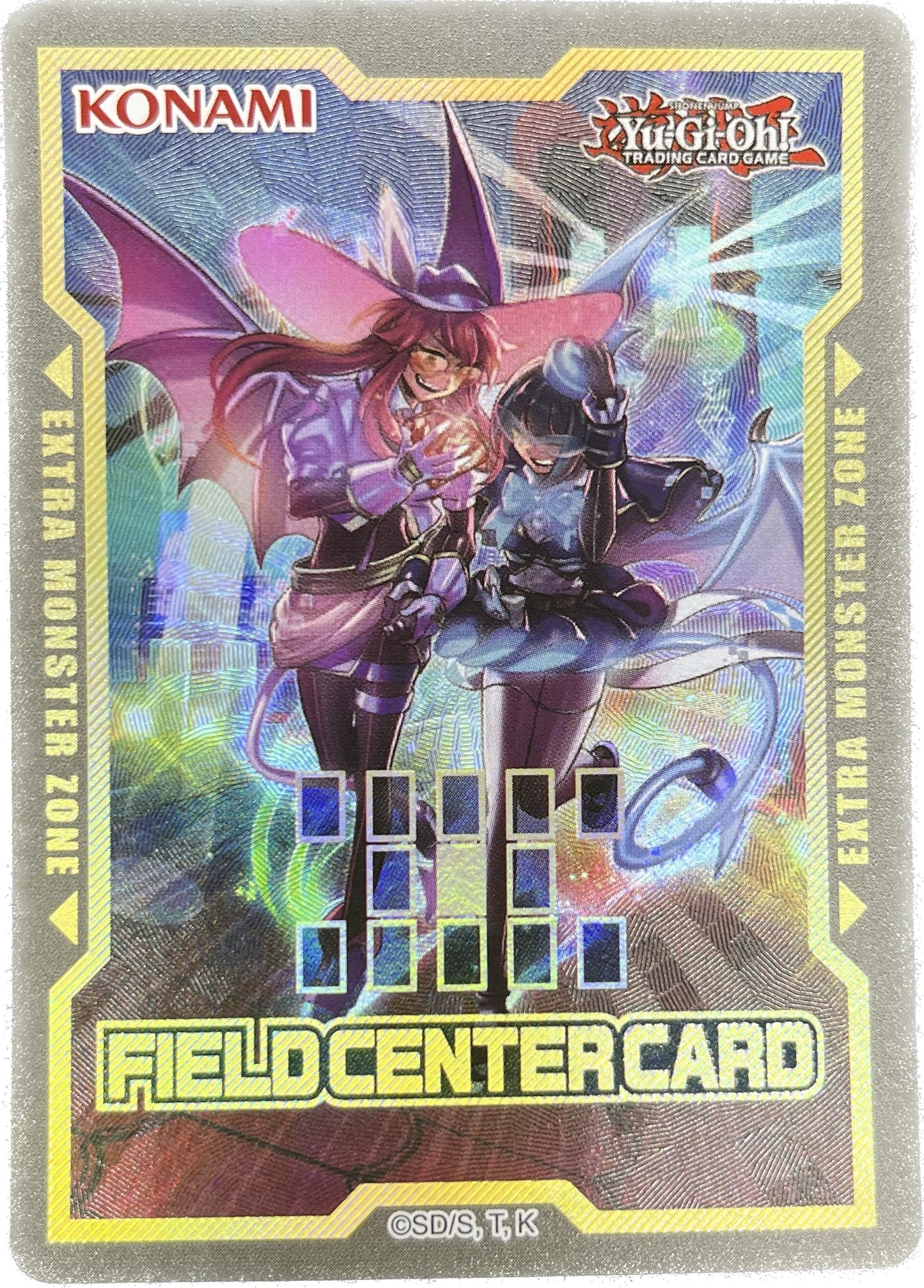 遊戯王 フィールドセンター Evil★Twin イージーゲーム/レリーフ/英語