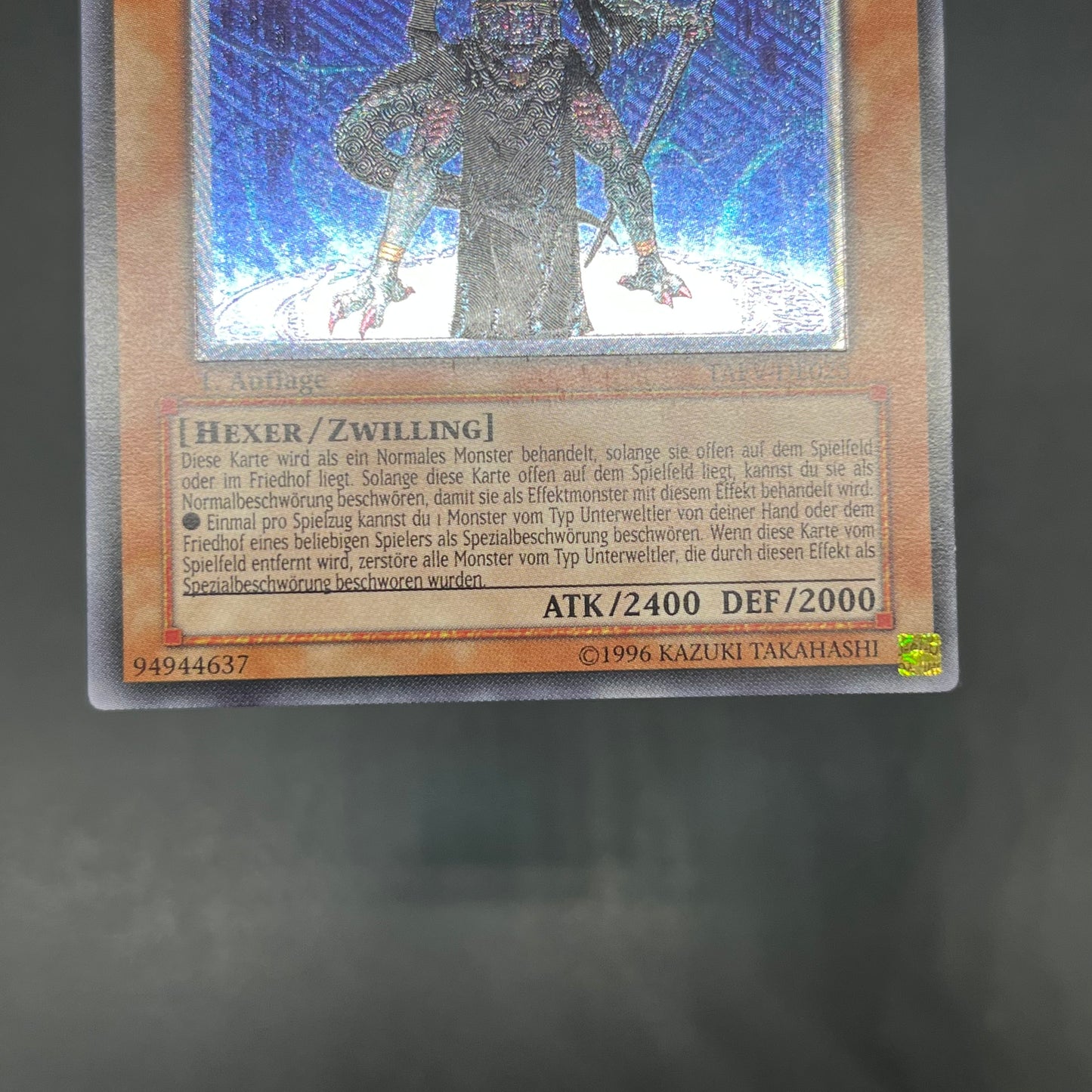 遊戯王 魔族召喚師/レリーフ/ドイツ語/EU版