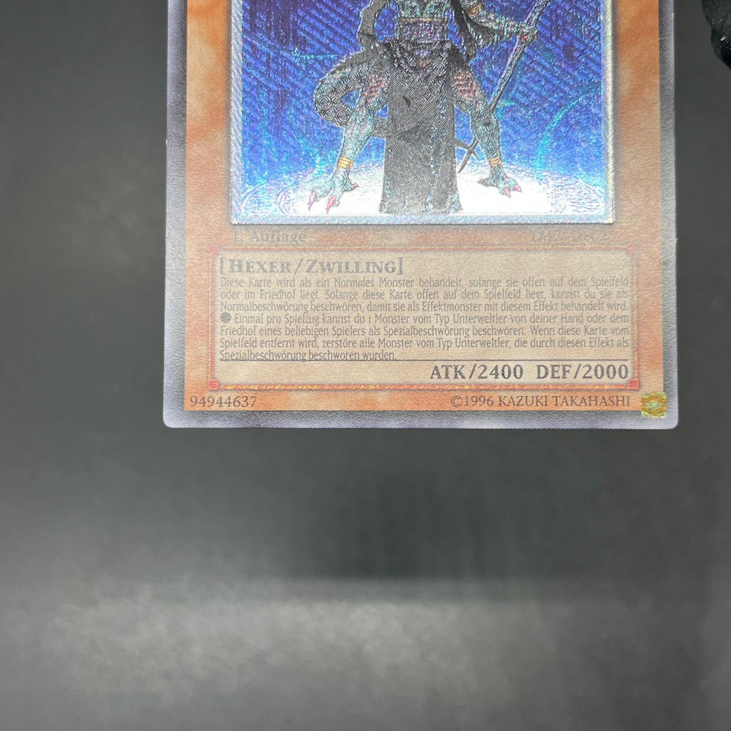 遊戯王 魔族召喚師/レリーフ/ドイツ語/EU版