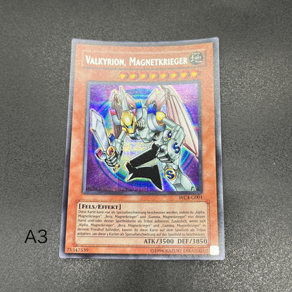 遊戯王　磁石の戦士マグネット・バルキリオン/シークレット/ドイツ語