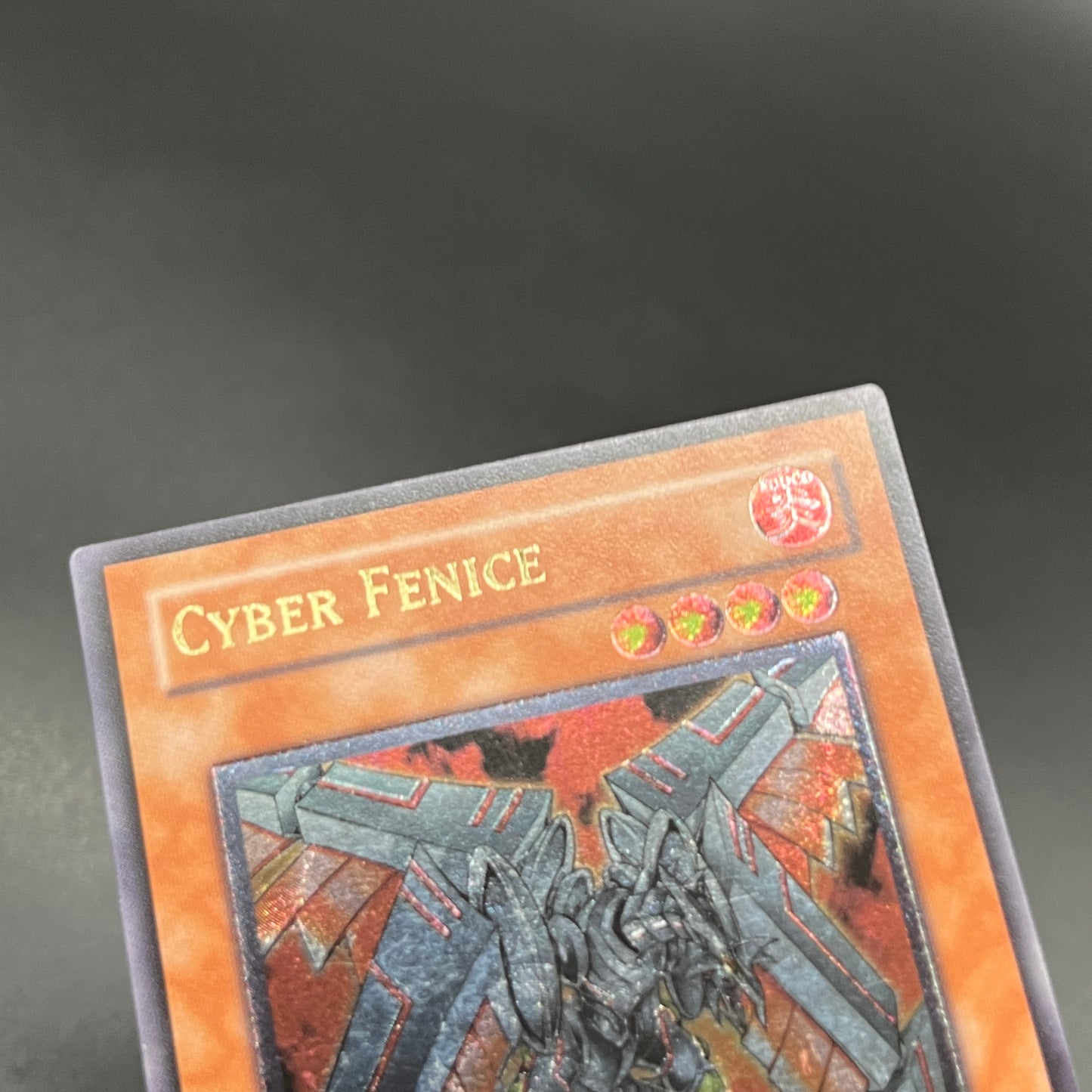 遊戯王　サイバー・フェニックス/レリーフ/イタリア/EU版