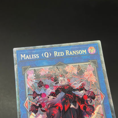 遊戯王　Ｍ∀ＬＩＣＥ＜Ｑ＞ＲＥＤ ＲＡＮＳＯＭ/コレクターズ/英語/1st/EU版