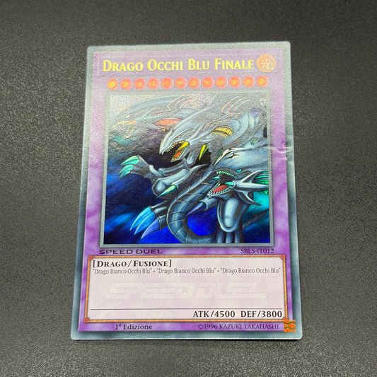 遊戯王　青眼の究極竜/ウルトラ/イタリア/1st