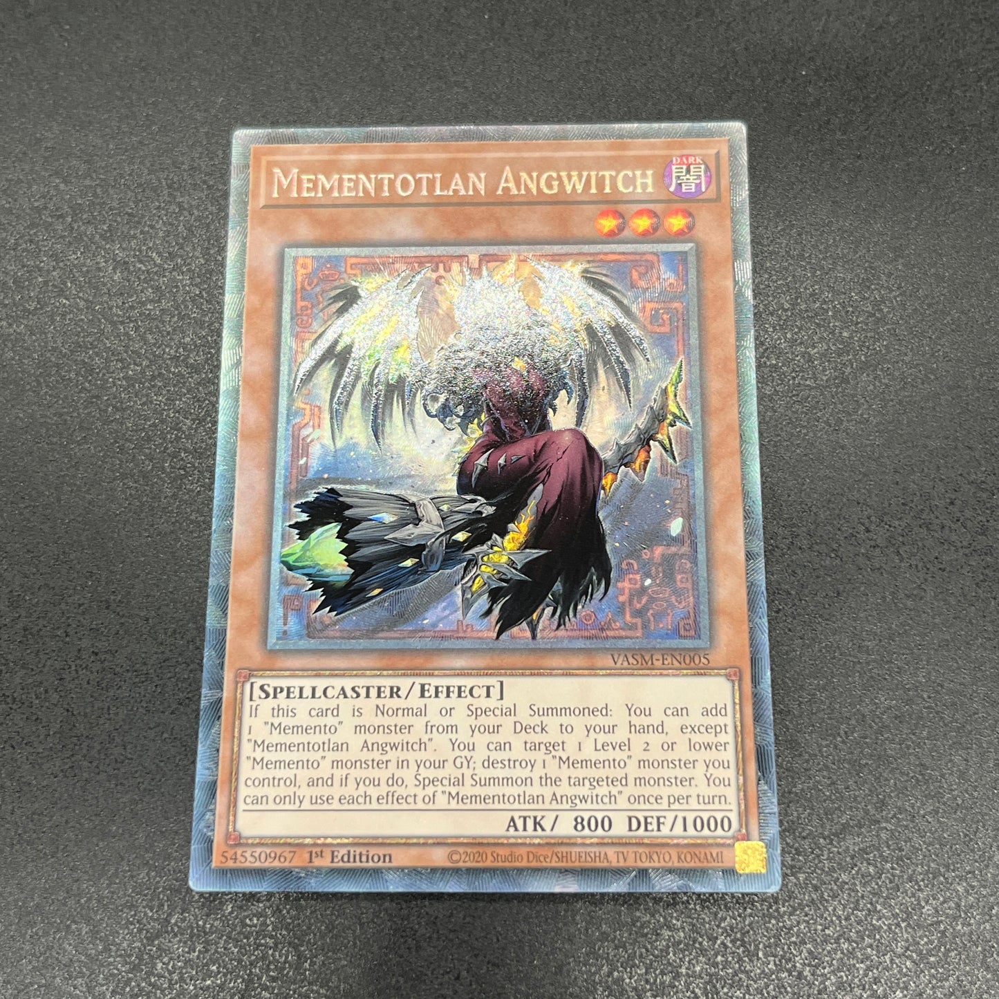 遊戯王　メメント・エンウィッチ/コレクターズレア/英語/1st/EU