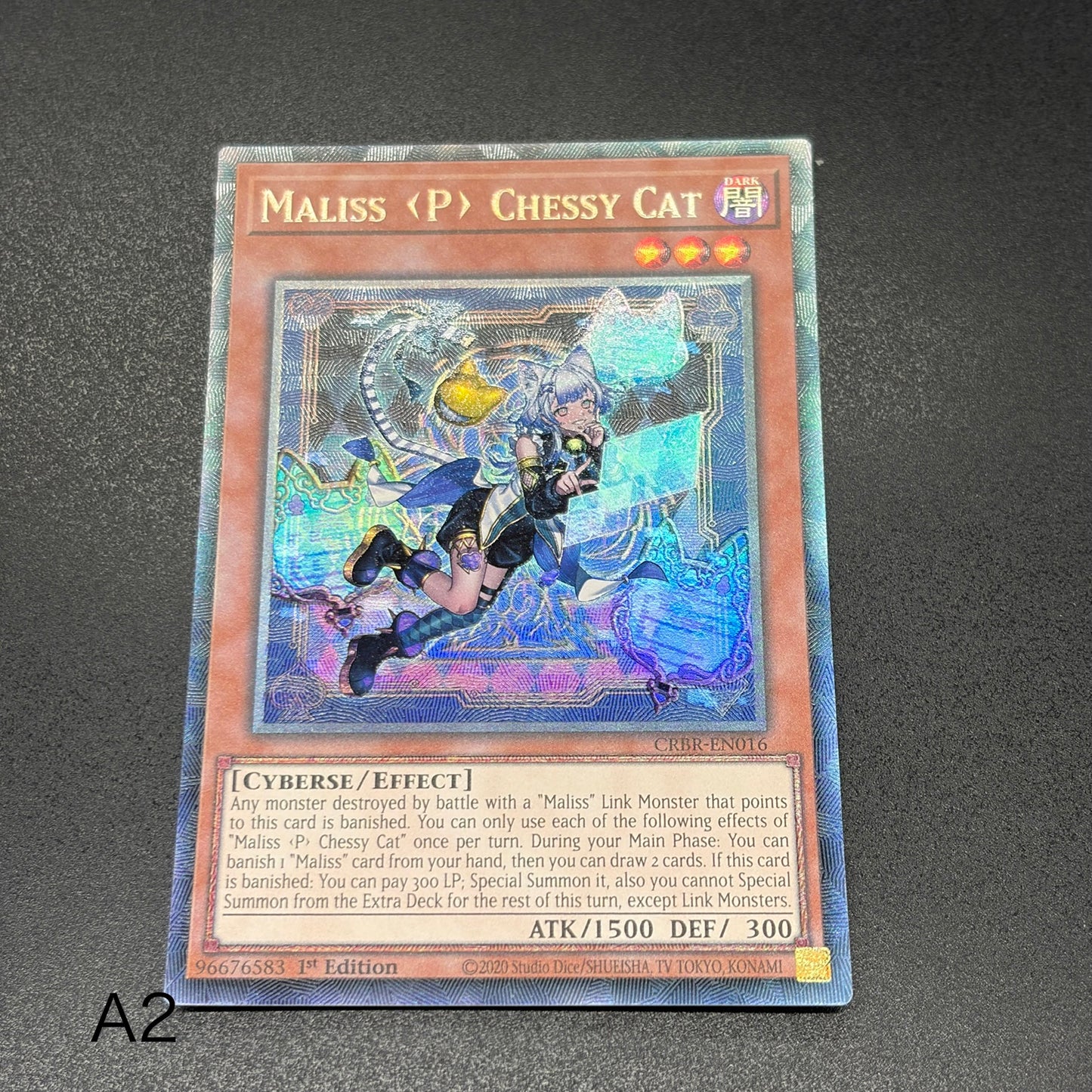 遊戯王　Ｍ∀ＬＩＣＥ＜Ｐ＞Ｃｈｅｓｈｉｒｅ Ｃａｔ/コレクターズ/英語/1st/EU