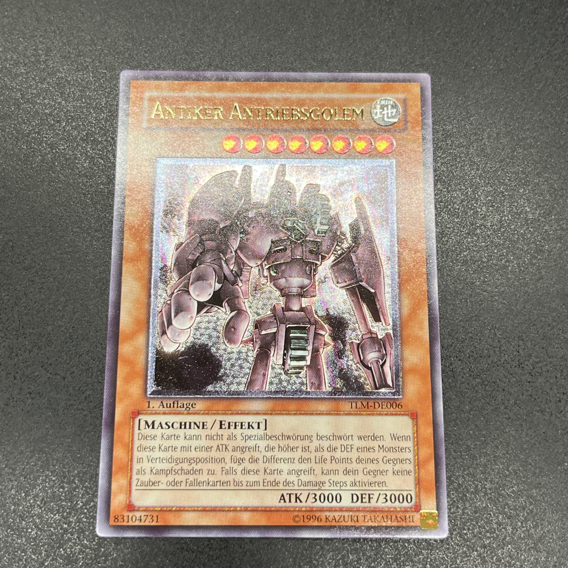 買取価格2,400円】遊戯王OCG THE LOST MILLENNIUM 古代の機械巨人(アンティーク・ギアゴーレム)