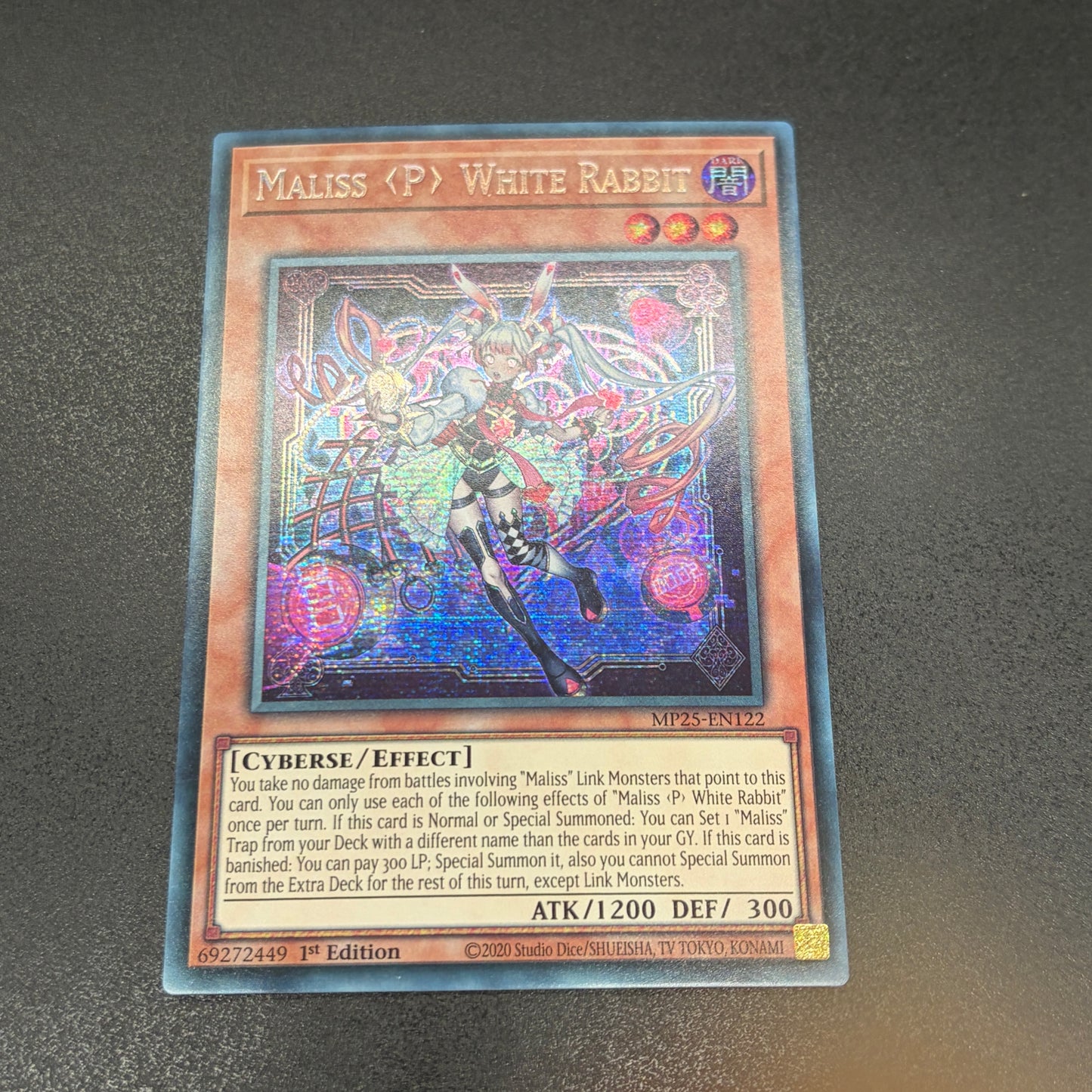 遊戯王　Ｍ∀ＬＩＣＥ＜Ｐ＞Ｗｈｉｔｅ Ｒａｂｂｉｔ/シークレット/1st/英語