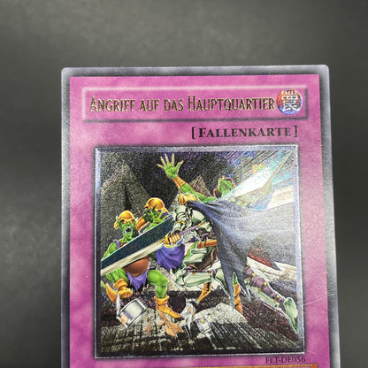 遊戯王　本陣強襲/レリーフ/ドイツ語/EU版