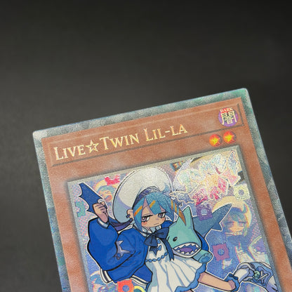 遊戯王　Ｌｉｖｅ☆Ｔｗｉｎ リィラ/コレクターズレア/英語/1st/EU版