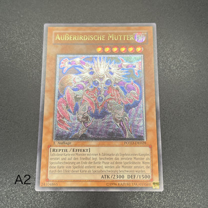 遊戯王　エーリアン・マザー/レリーフ/ドイツ語/1st/EU