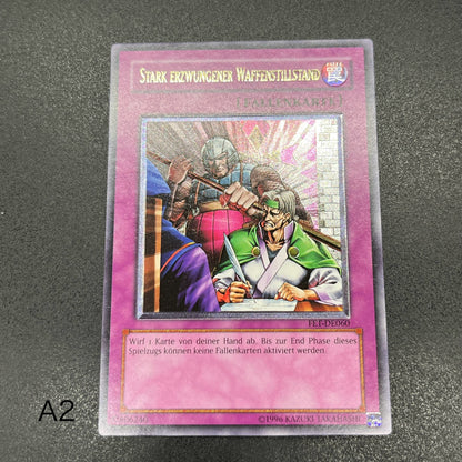 遊戯王　強引な安全協定/レリーフ/ドイツ語/EU版