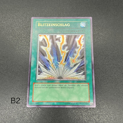 遊戯王　ライトニング・ボルテックス/レリーフ/ドイツ語/EU