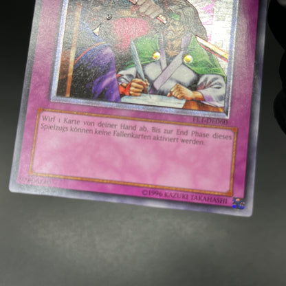 遊戯王　強引な安全協定/レリーフ/ドイツ語/EU版