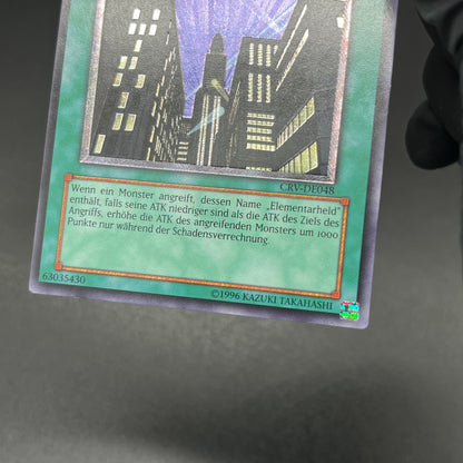 遊戯王　摩天楼 －スカイスクレイパー－/レリーフ/ドイツ語/EU版
