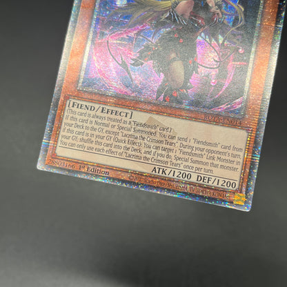 遊戯王　紅涙の魔ラクリモーサ/クオシク/英語/1st/EU版