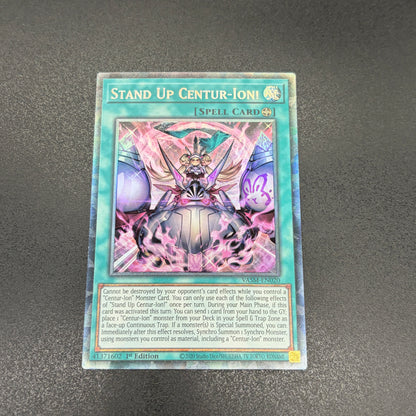 遊戯王　スタンドアップ・センチュリオン！/コレクターズレア/英語/1st/EU版