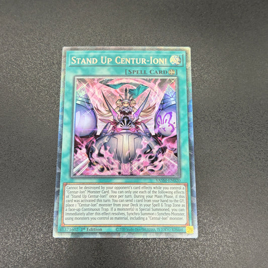 遊戯王　スタンドアップ・センチュリオン！/コレクターズレア/英語/1st/EU版