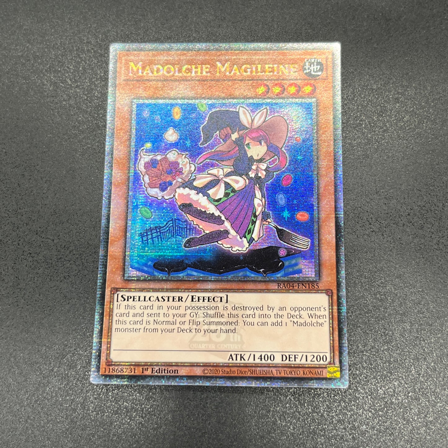遊戯王　マドルチェ・マジョレーヌ/クオシク/英語/1st/EU版