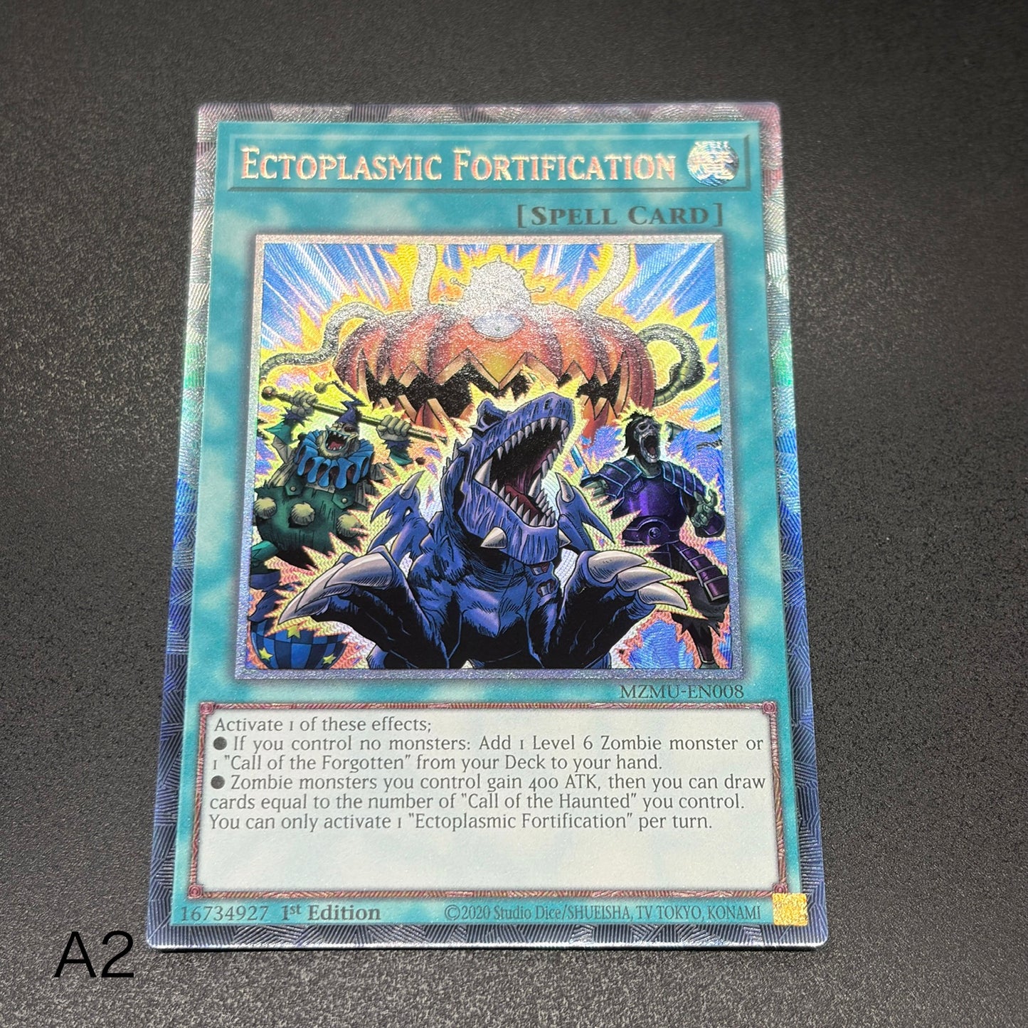 遊戯王　Ectoplasmic Fortification/コレクターズ/英語/1st/EU版