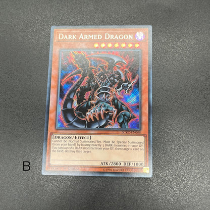 遊戯王　ダーク・アームド・ドラゴン/シークレット/英語/1st/EU版