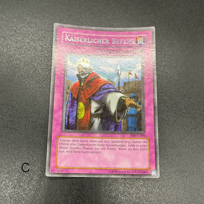 遊戯王　王宮の勅命/シークレット/ドイツ/EU