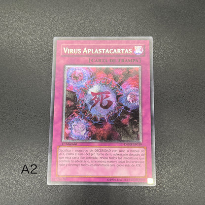 遊戯王　死のデッキ破壊ウイルス/レリーフ/スペイン/1st/EU版